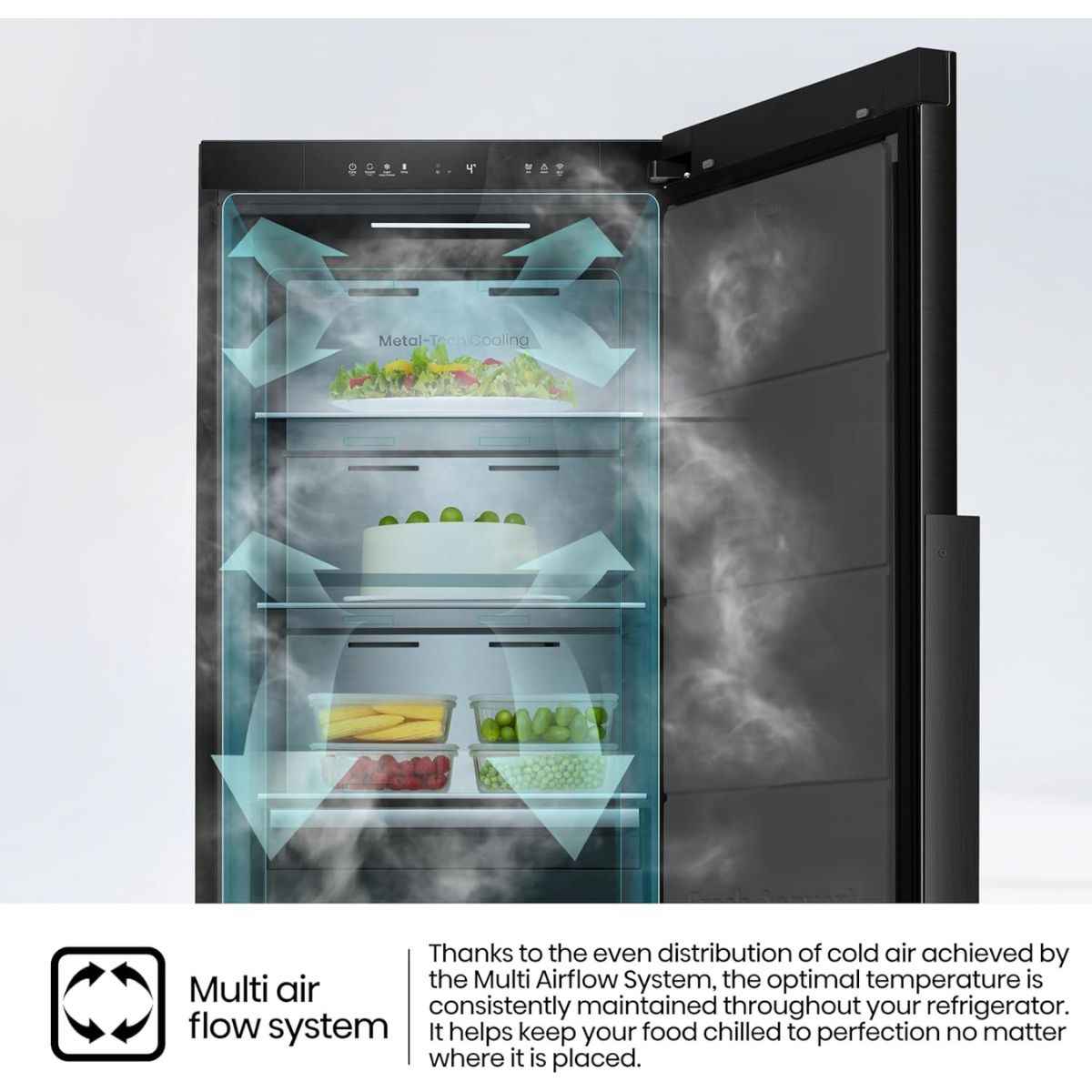 Hisense 400L Gross/310L Net Upright Freezer/Convertible Fridge – FT5K400SBFE, Inverter Compressor, Total No Frost