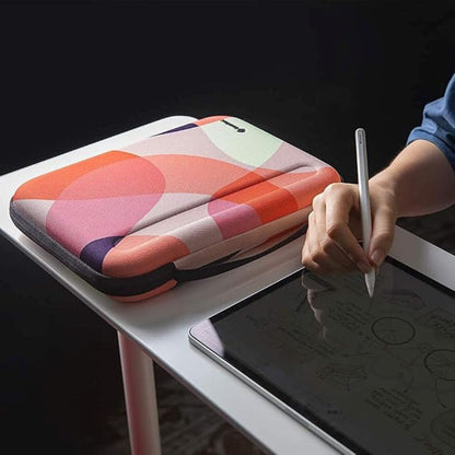 Tomtoc iPad Case | Protective Portfolio Case | Rugged EVA Shell | Accessory Storage | A06-002/005