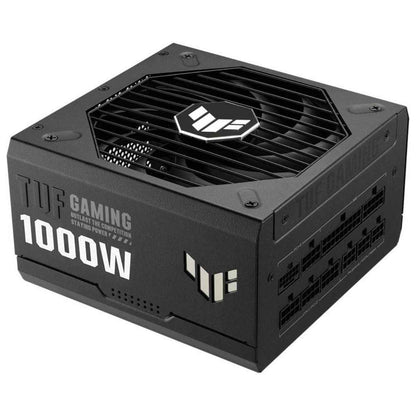 Asus TUF Gaming 1000W ATX Power Supply Unit, 80 Plus Gold Certification, Fully Modular, 135mm Fan, Dual Ball Fan Bearings, Axial-tech Fan Design, Military-grade, Black
