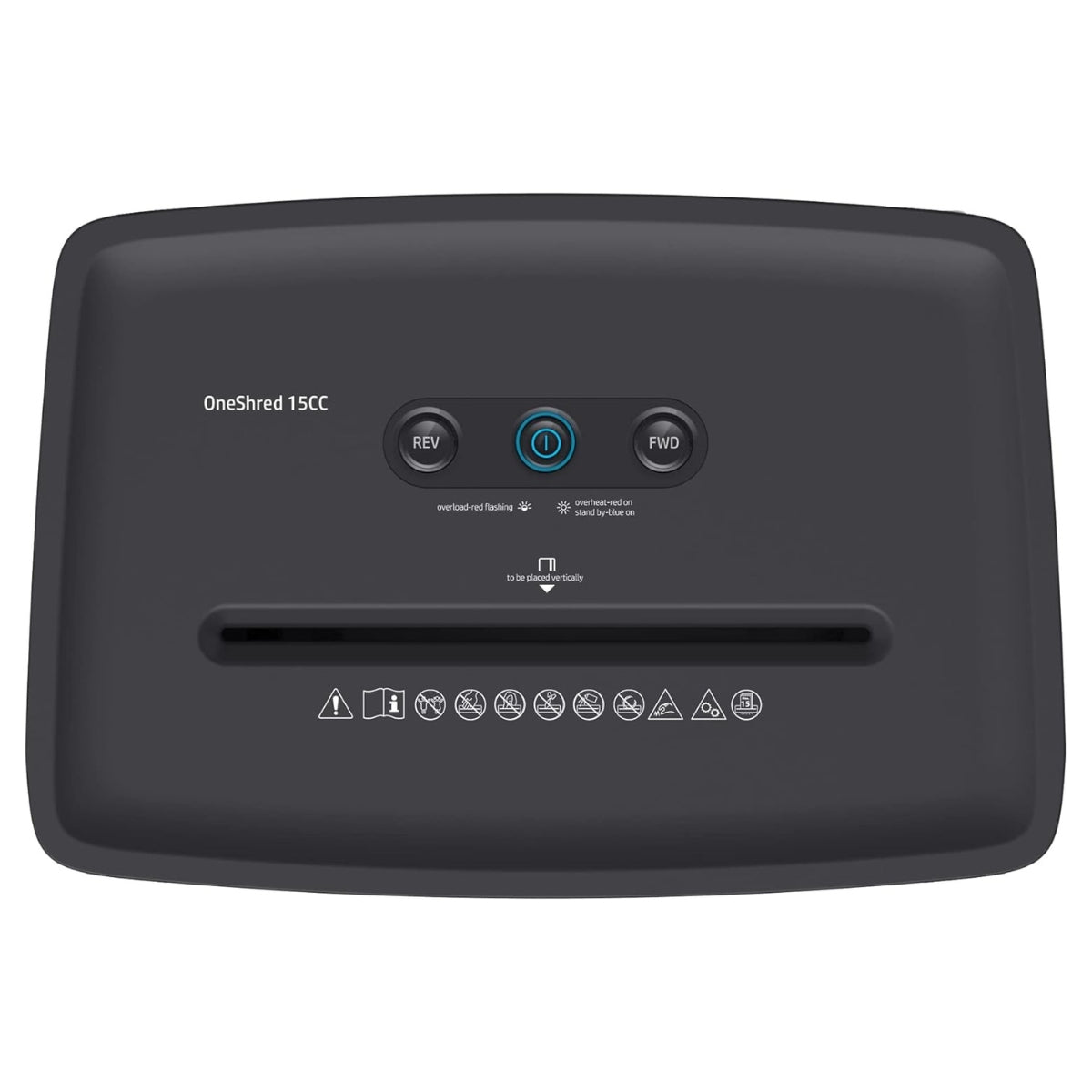 HP OneShred 15CC 2803 – Cross-Cut Paper Shredder (Up to 15 Sheets, P-4 Security)