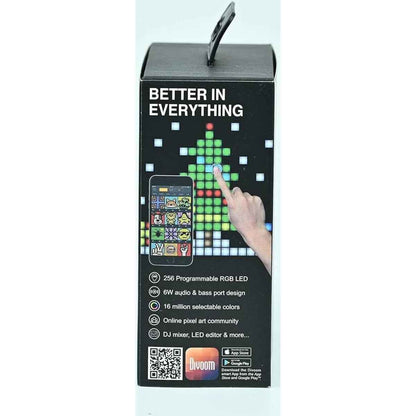 Divoom TimeBox Evo Pixel Art Speaker – 16×16 LED / Bluetooth / Alarm Clock