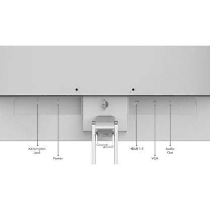 Lenovo FHD IPS Display Monitor, 21.5", 75Hz Refresh Rate, 4ms (Extreme Mode) Response Time, AMD FreeSync Technology, 16.7m Color Support, 16 9 Aspect Ratio, Cloud Grey