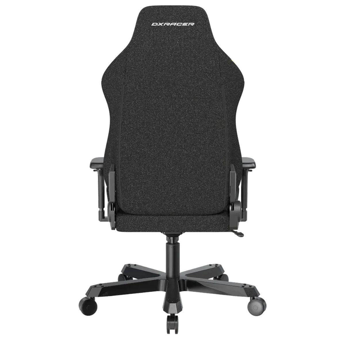DXRacer Tank Series Gaming Chair | XXL Size | Woven Fabric Upholstery | 4D Adjustable Armrests | Magnetic Headrest & Lumbar Support | 90°–135° Reclining Backrest | Class 4 Hydraulics | Black / Gray