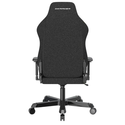 DXRacer Tank Series Gaming Chair | XXL Size | Woven Fabric Upholstery | 4D Adjustable Armrests | Magnetic Headrest & Lumbar Support | 90°–135° Reclining Backrest | Class 4 Hydraulics | Black / Gray