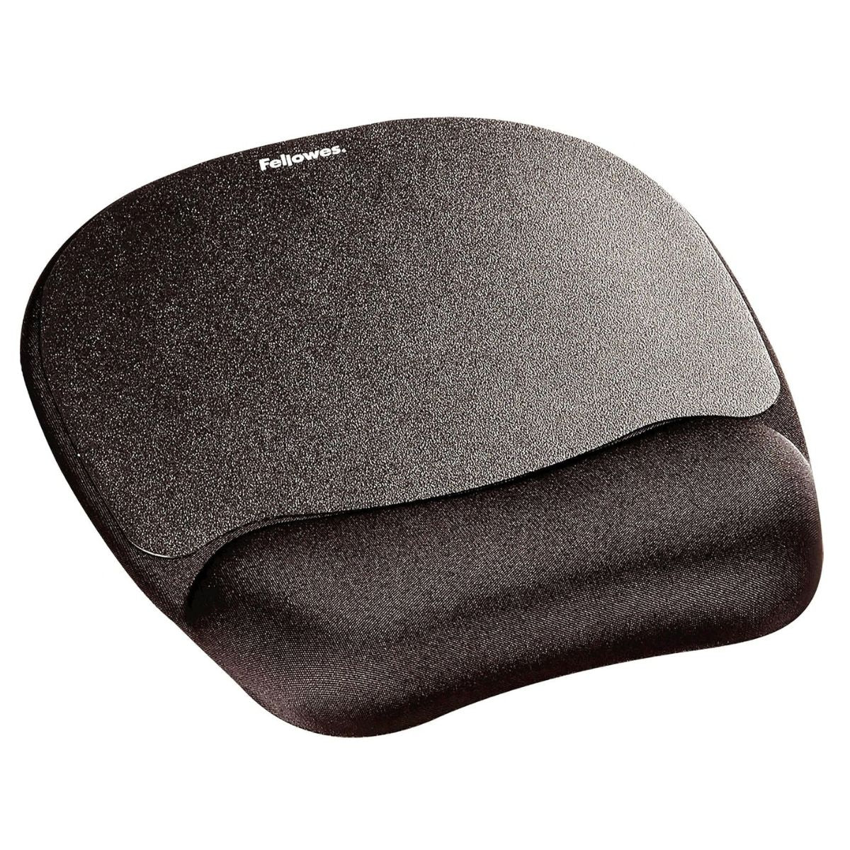 Fellowes Memory Foam Mouse Pad/Wrist Rest | Ergonomic Design | Comfortable Wrist Support | Black