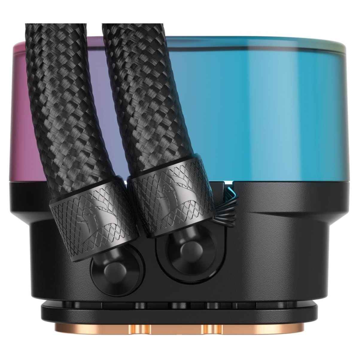 Corsair iCUE LINK H170i RGB AIO Liquid CPU Cooler, 420mm Radiator, 3x QX140 RGB Fans, 2000 RPM Fan Speed, Up to 82.5 CFM Air Flow, Copper Cold Plate, Aluminum Radiator, Black