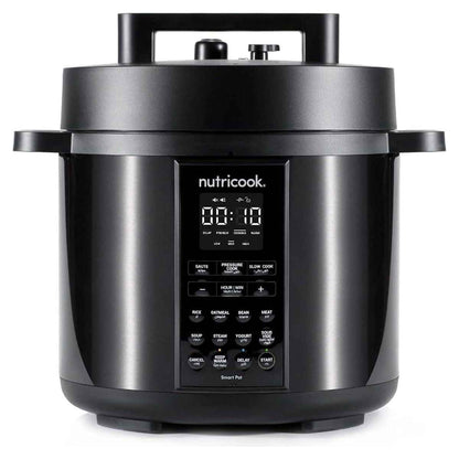Nutricook Smart Pot 2 6L – NC‑SP204K 9‑in‑1 Electric Multicooker with 12 Smart Programs