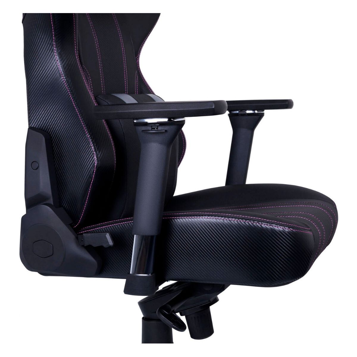 Cooler Master Caliber X2 Gaming Chair | Adjustable Lumbar Support | 180° Recline | Unibody Cold Molded Foam | Steel Frame | 75mm Silent Caster | 4D Armrest | Black