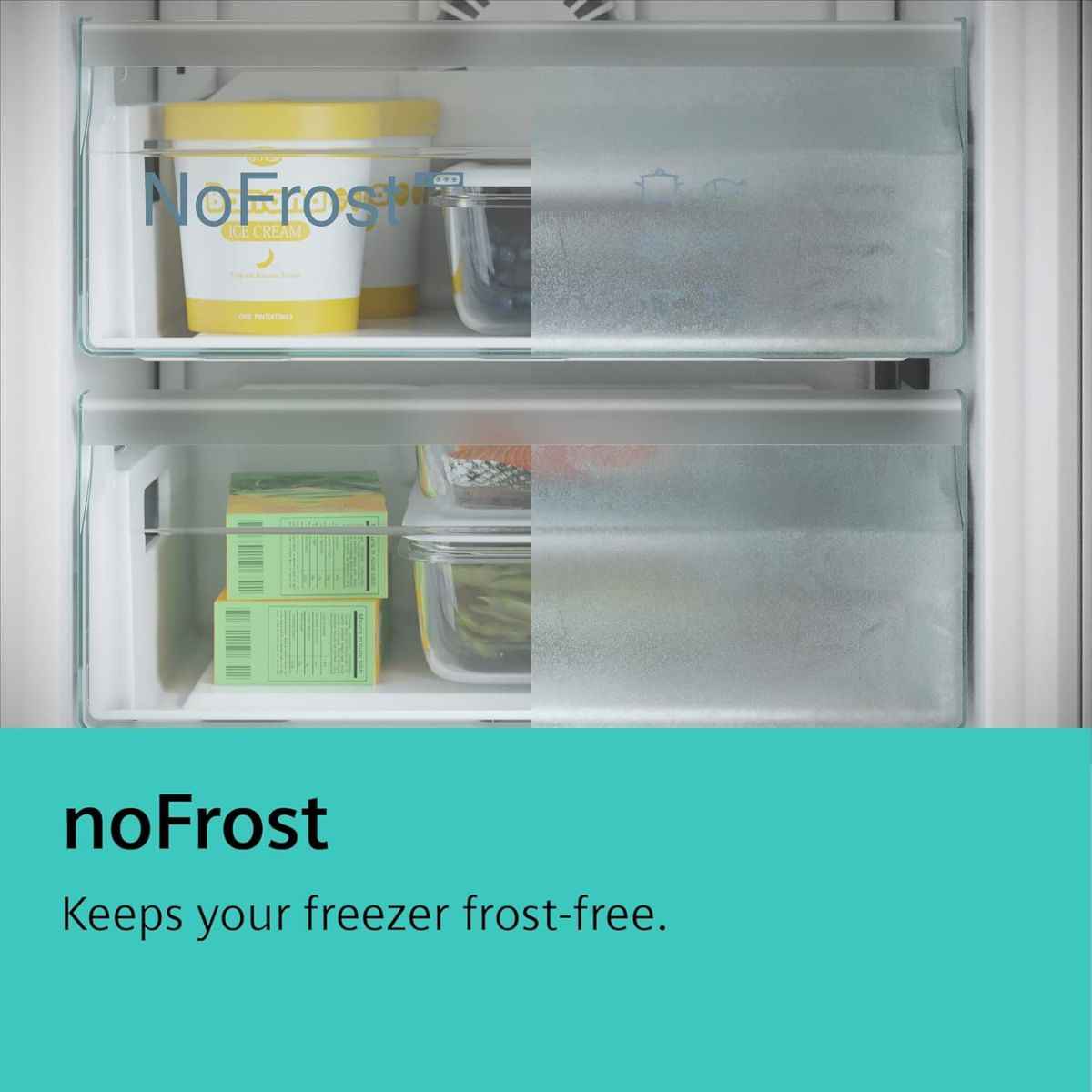 Siemens iQ300 605L French Door Bottom Freezer Fridge Freezer – Black Steel Anti-Fingerprint, (KF96NAXEAG)