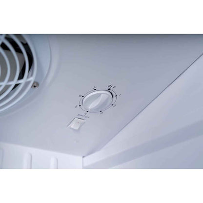 Terim TERSC320W 320L Upright Showcase Chiller – Single Door, Black Finish, Cooler for Beverage Display & Storage