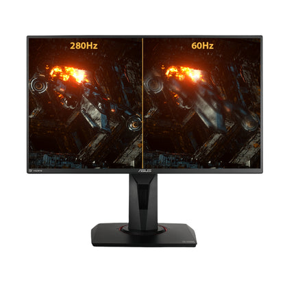 Asus TUF Gaming VG259QM 24.5 inch Full HD HDR Monitor (1920x1080), Fast IPS, Overclockable 280Hz, 1ms (GTG), Extreme Low Motion Blur Sync, G-SYNC Compatible