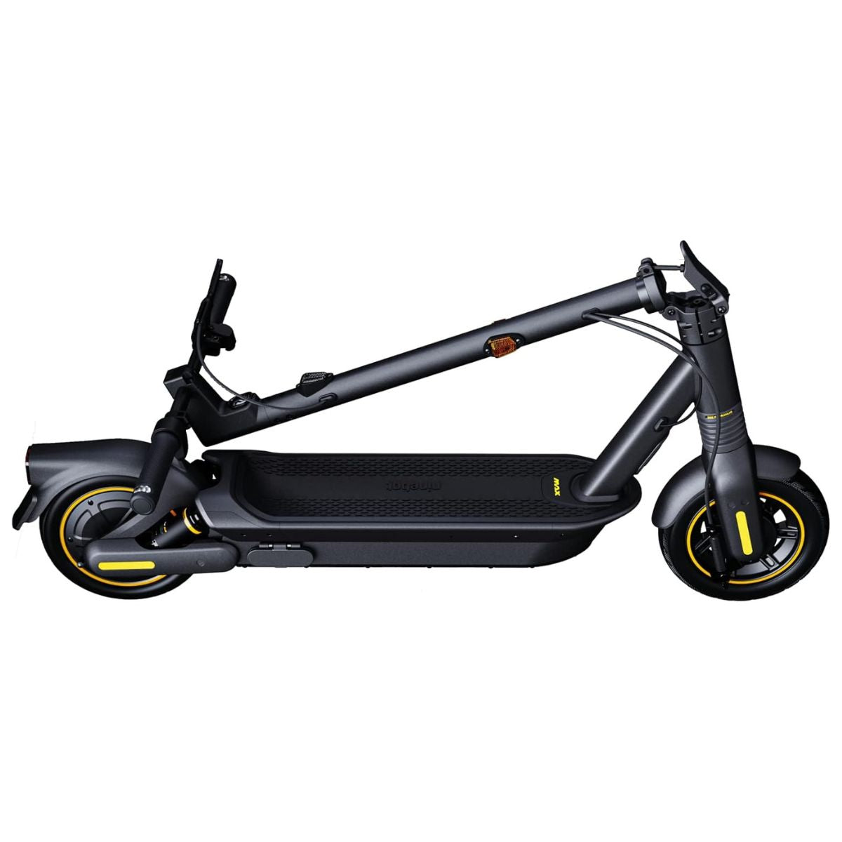 Ninebot KickScooter Max G2 Powered by Segway, Up to 50km Range, Hydraulic Front Suspension, Dual Rear Suspension, Self-Sealing Tubeless Tyres, Black