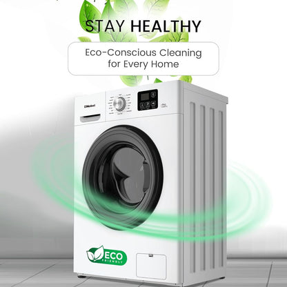 Nobel NWM775 6 Kg Inverter Front Load Fully Automatic Washing Machine – 16 Wash Programs, Child Lock, High-Temp Sterilization, Delay Start, LED Display