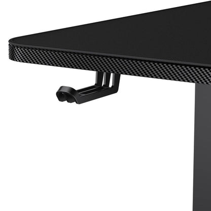 Cougar E-STAR 120 Gaming Desk – Electric Height Adjustable, Full Desk Mouse Pad, Monitor Stand, Cable Management (Black)