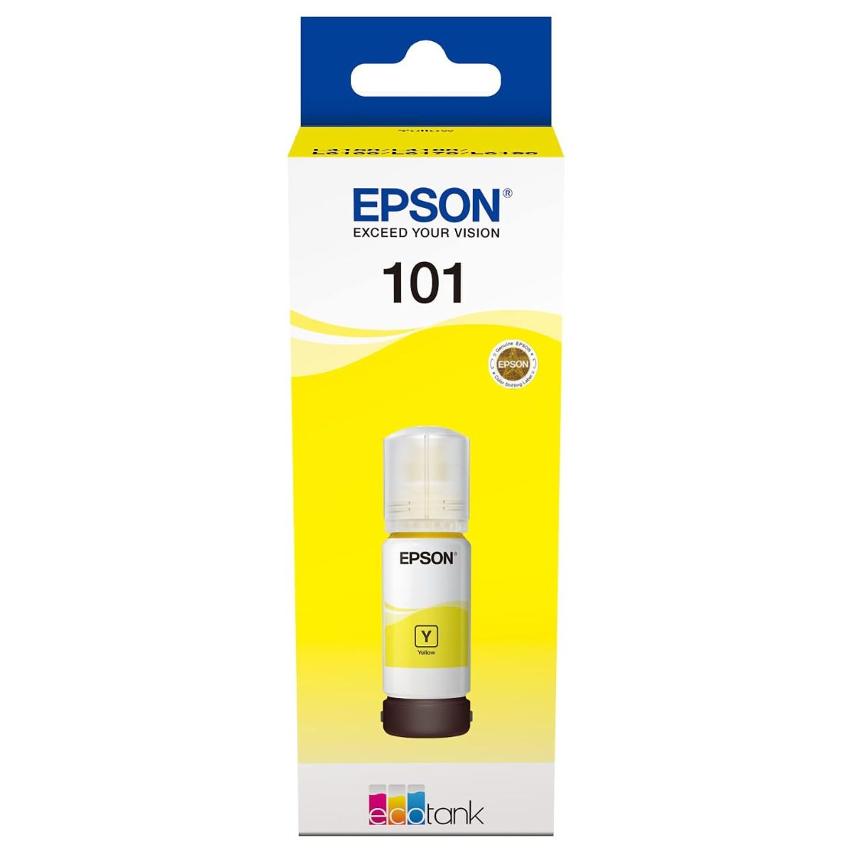 Epson 101 Ink Bottle – High-Yield Pigment & Dye Ink for EcoTank Printers