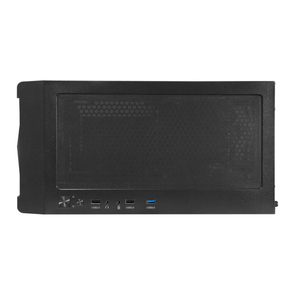 GALAX ALLSYNC Mid Tower ATX PC Case Tempered Glass Side Panel Remote Customization Peak Airflow Fits Up to 6*120mm Fans 360mm Radiators USB 3 0/2 0 HD Audio |Black