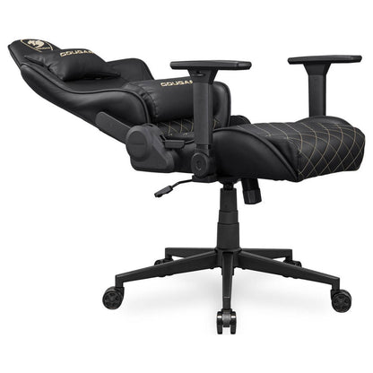 Cougar Armor ONE V2 Gold Gaming Chair – High-Back, 4D Armrests, Woven Fabric Comfort