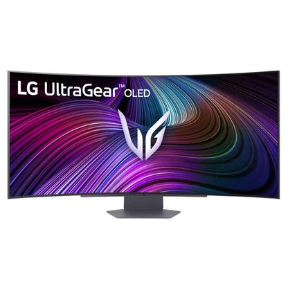 LG UltraGear OLED GX9 Curved Gaming Monitor, 45" WQHD OLED Display, 240Hz Refresh Rate, 0.03ms (GtG) Response Time, AMD FreeSync Premium, VESA Certified AdaptiveSync, Black
