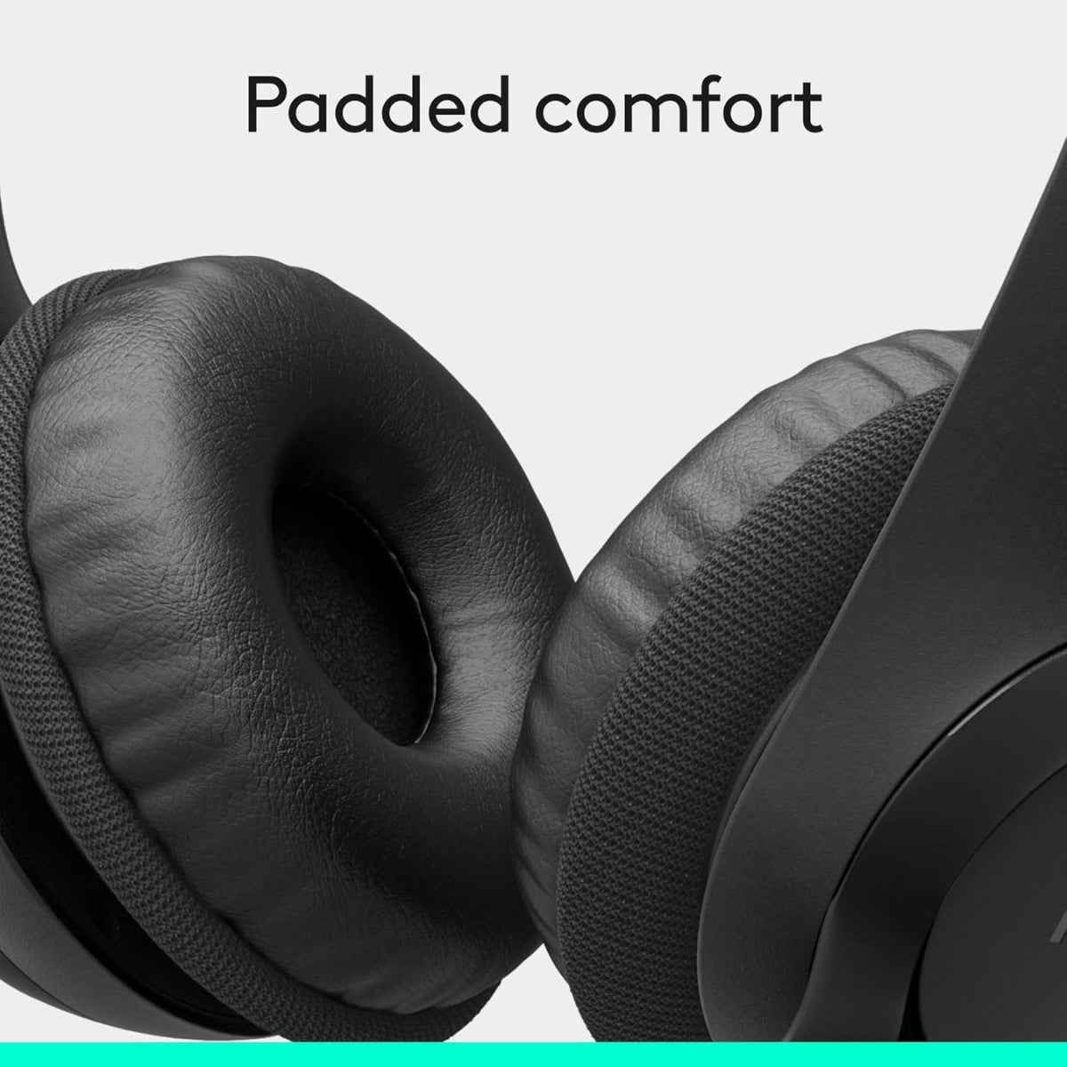 Logitech H390 USB Headset with Noise-Canceling Mic – Digital Stereo Sound & Plug-and-Play USB-A Connectivity