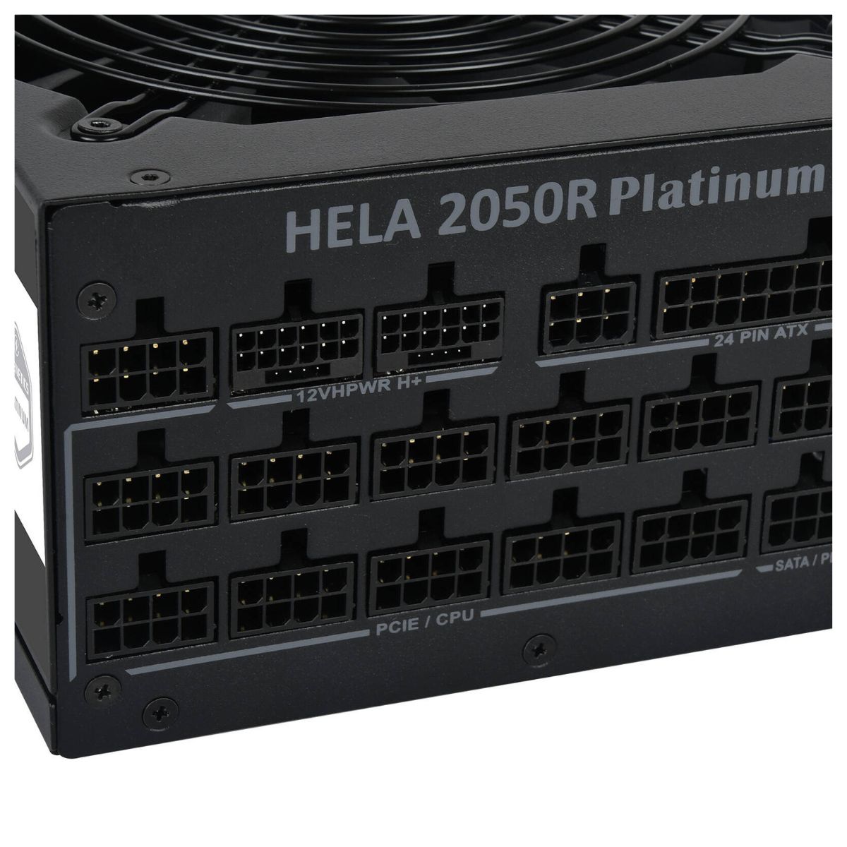 SilverStone HELA 2050R Platinum Fully Modular Power Supply, 2050W Power, Cybenetics Platinum Certified, Active PFC, All Japanese Electrolytic Capacitors, Black