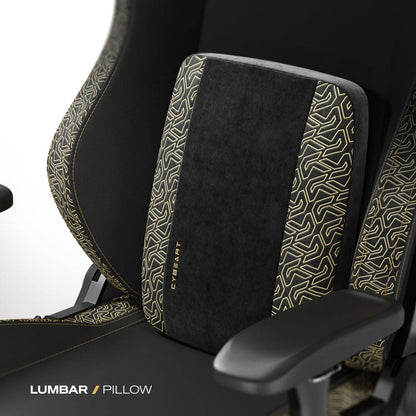 Cybeart NEO Series Imperial Edition 2.0 Gaming Chair, Supreme PU Leather, Memory Foam Lumbar Pillow, 60mm Caster Wheels, 4D Armrest, Inbuilt Lumbar Arch, 150Kg Max Weight, Imperial | GC-PUAPEXNEO-01
