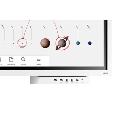 Samsung Flip Pro WM55B 55" 4K Interactive Display – Multi-Touch Smart Collaboration Board, Tizen OS, LH55WMBWBGCXUE