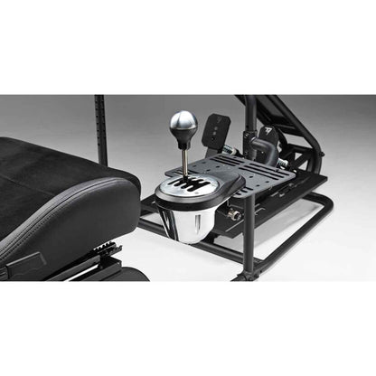 Next Level Racing GTRacer 2.0 Cockpit, Upgraded Double Recliners, Integrated Shifter & Handbrake Support, Redesigned Adjustable Pedal Tray, Improved Seat Sliders | NLR-R007