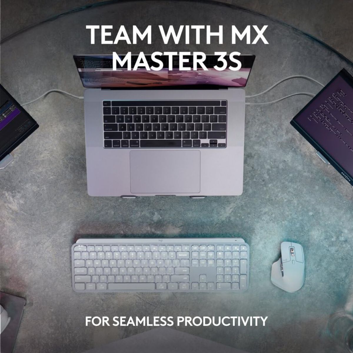 Logitech MX Keys S Wireless Keyboard | Low Profile | Backlit | Bluetooth | USB-C | Programmable Keys | AR Layout | Graphite | 920-011595