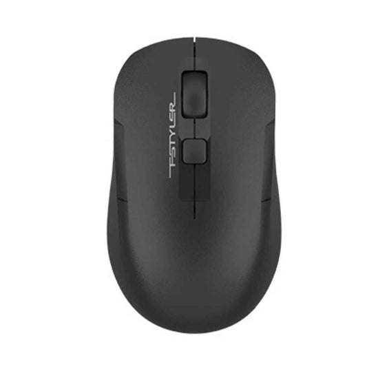A4Tech Fstyler FG16C / FG16CS Air2 Wireless Mouse – Dual Function Desk + Air, Rechargeable, Silent Click (Black / Grey / White)