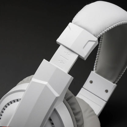 Redragon H211W Cronus Gaming Headphones, 40mm Sound Unit, Surround Sound, Flexible Mic, Noise-Cancelling Mircophone, Dynamic RGB Backlight, Wired Connectivity