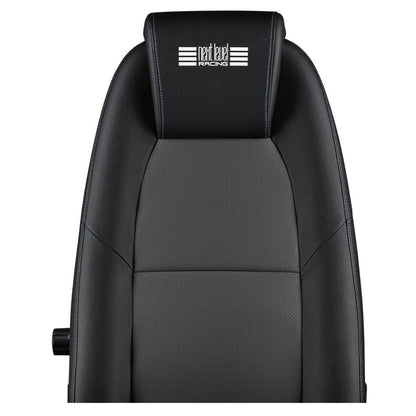 Next Level Racing Flight Simulator Microsoft Flight Simulator Edition Seat | Premium PU Leather | Integrated Adjustable Lumbar Support | Ergonomic Design | Up to 150kg User Capacity | Black | NLR-S044B