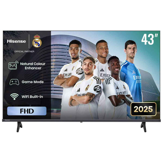 Hisense 43″ FHD Smart TV – VIDAA OS, DTS Virtual:X & Dolby Audio (43A4Q)