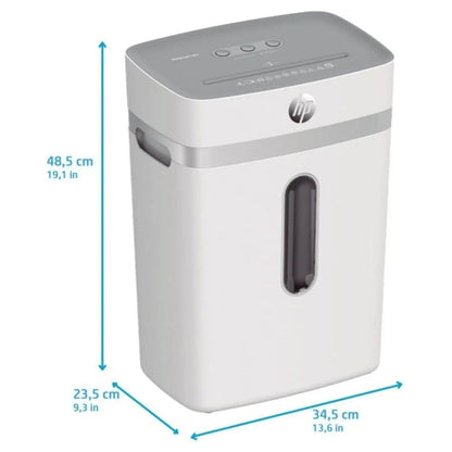 HP OneShred 12CC 2802 – Cross-Cut Paper Shredder (Up to 12 Sheets, P-4 Security
