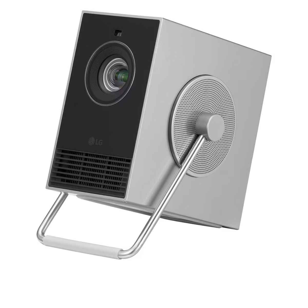 LG CineBeam Q HU710PB 4K Smart Portable Projector with Auto Screen Adjustment, Auto Focus, RGB Laser, Up to 154% DCI-P3