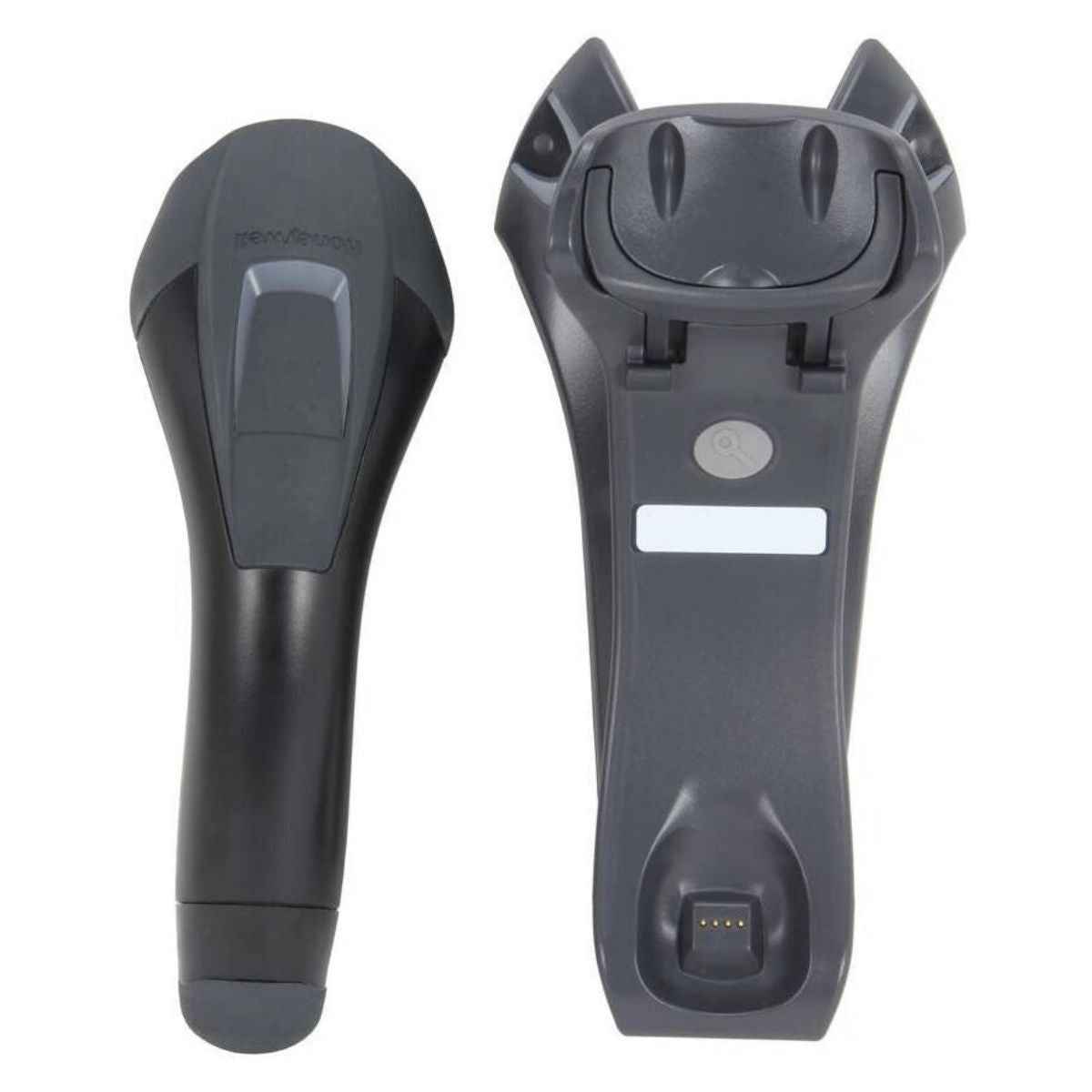 Honeywell 1202G Wireless/Bluetooth General Duty Barcode Scanner USB Kit, Charge & Communication Base, Curved Form Factor, 45000 Number of Scans, Cordless, 1D Decode Capability, Black | 1202G-1D-2USB