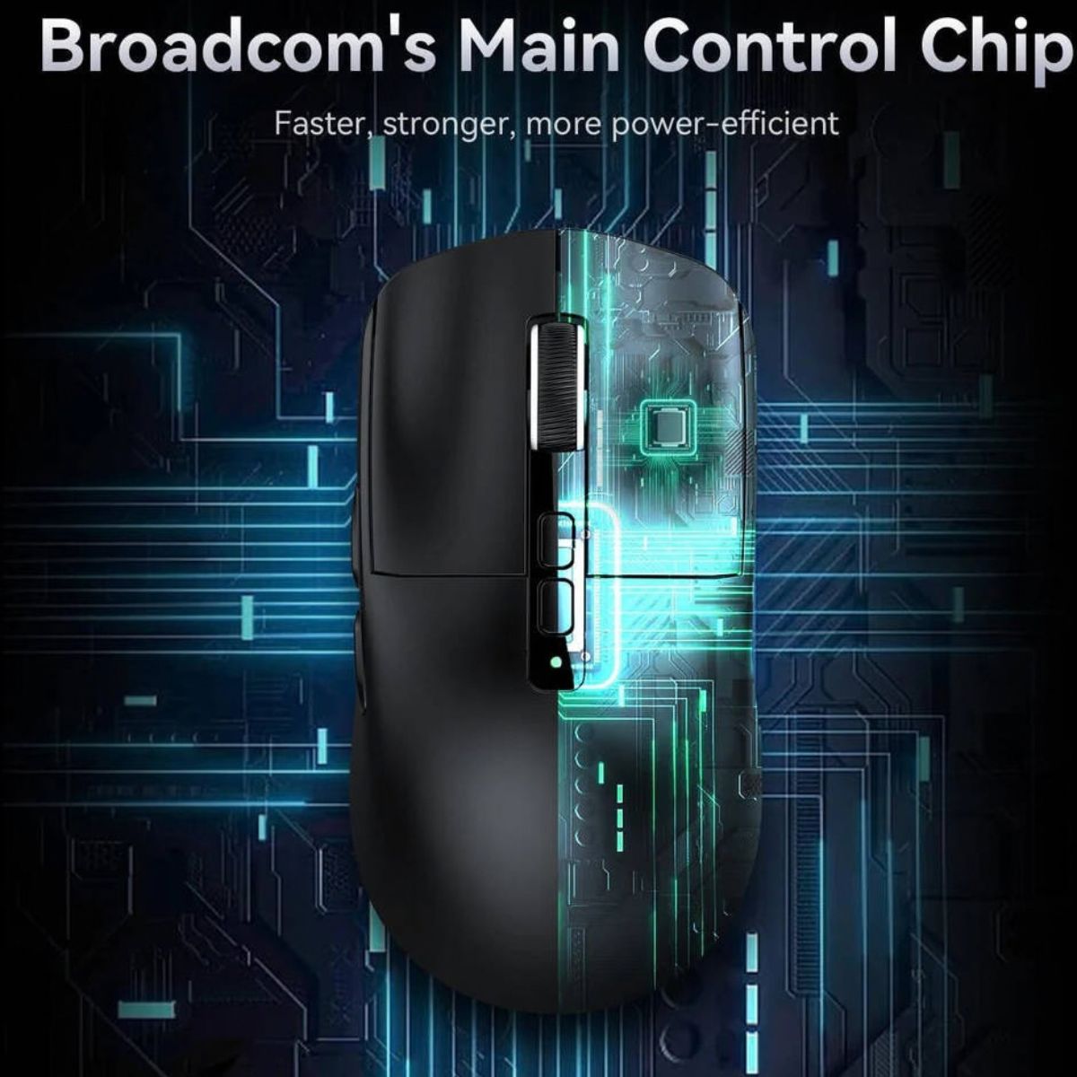 ATTACK SHARK X6 Wireless Gaming Mouse | PAW3395 | 26,000 DPI | 650 IPS | Tri-Mode | Charging Dock