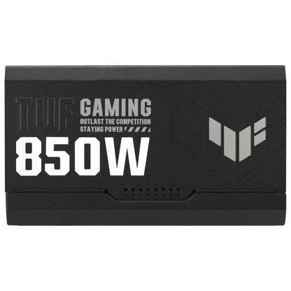Asus TUF Gaming 850W 80Plus Gold Fully Modular Power Supply, ATX 3.0 Compatible 80+ Gold Certified, Military-grade, Dual Ball Bearing, Axial-tech Fan, PCB Coating, Black
