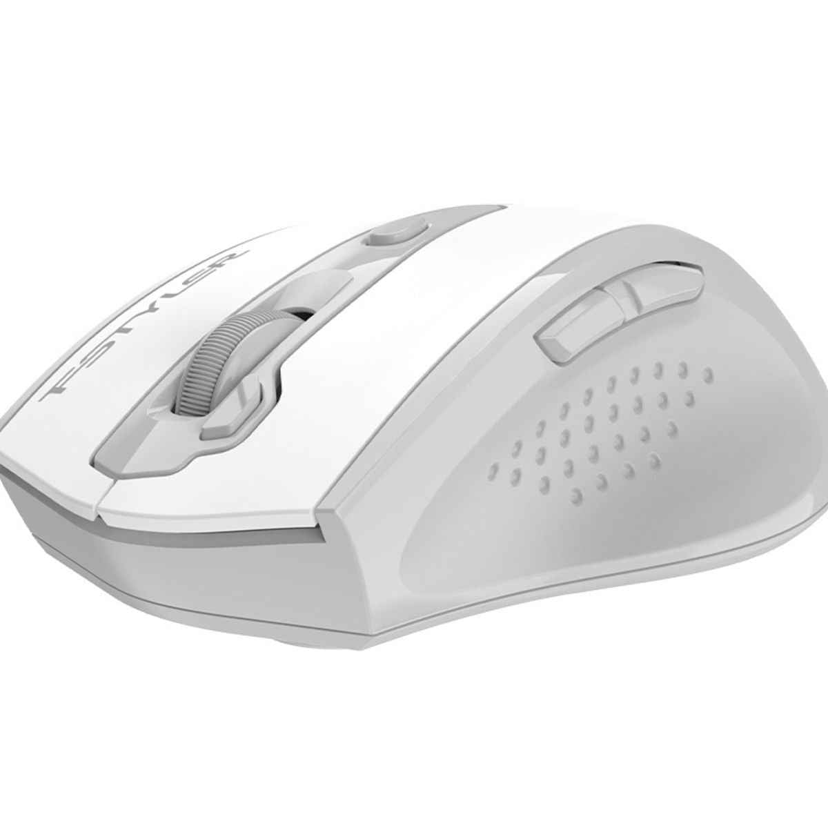 A4Tech Fstyler FG55 Plus / FG55S Plus Wireless Mouse – 2.4GHz, Adjustable DPI, Silent Click (Black / White)