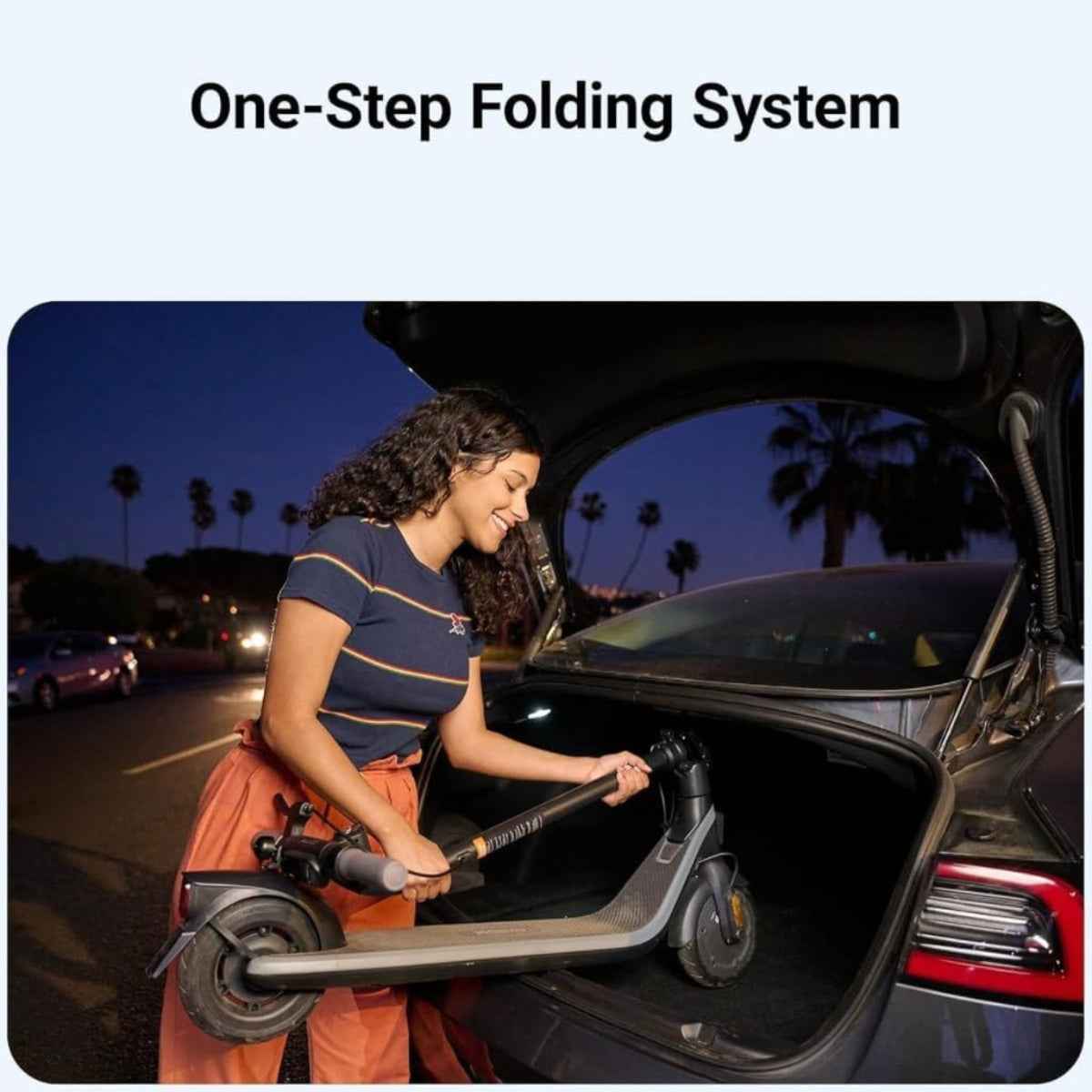 Segway E2 Plus II Ninebot eKickscooter  – Powerful & Reliable Commuter Scooter Smart Commuting for Streets — Long Range & Strong Build