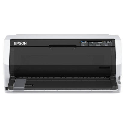 Epson LQ-690II 24-Pin Dot Matrix Printer, 24-Pin Printing Method, Up to 10 CPI Printing Speed, 360 x 180 DPI Resolution, USB 2.0 Connectivity, White / Black | C11CJ82402