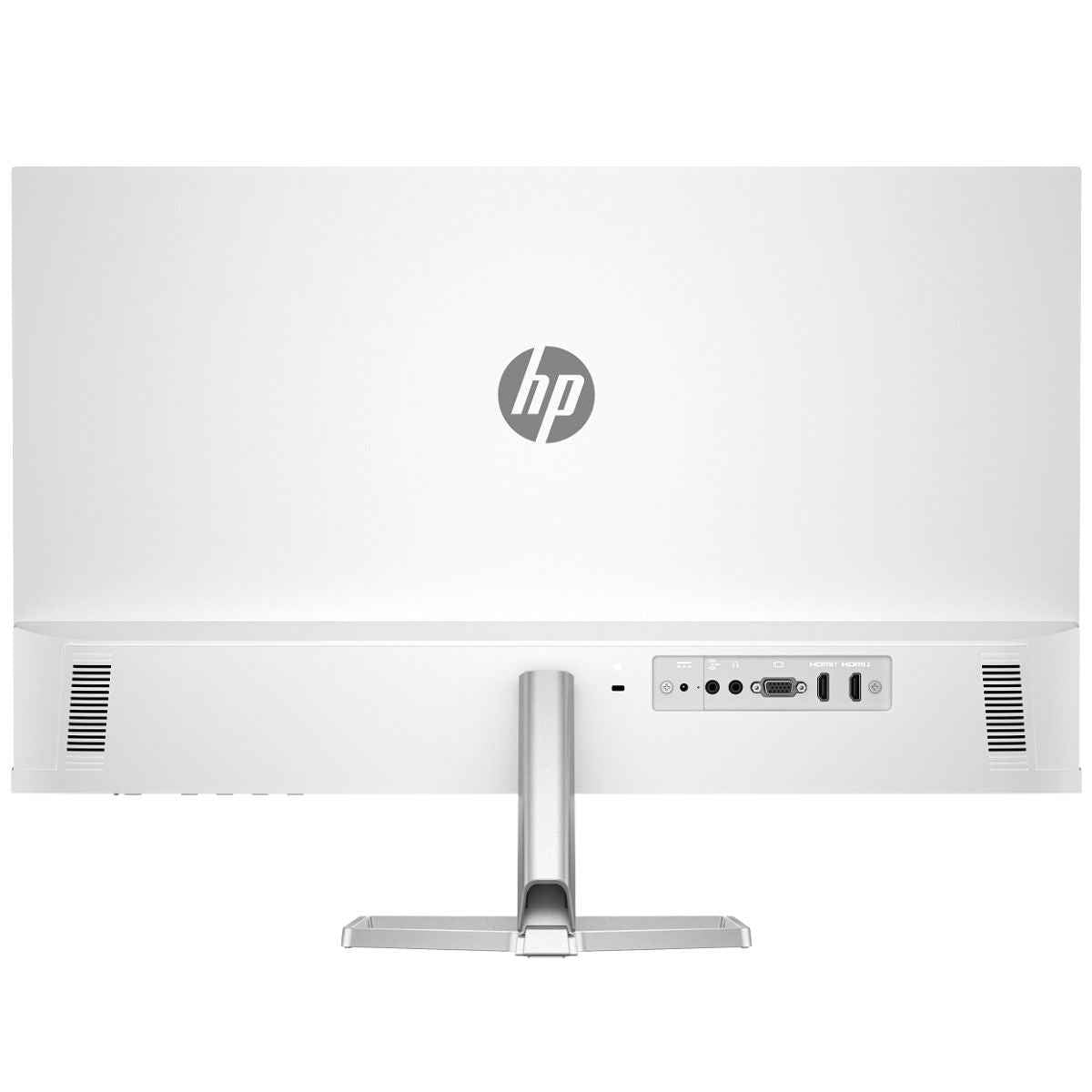 HP Series 5 Monitor, 27" FHD IPS Display, 100Hz Refresh Rate, 5ms (GtG W/ Overdrive) Response Time, 2x 2W Speaker, Tilt Adjustable, 3-Sided Micro-Edge Bezel, White/Silver