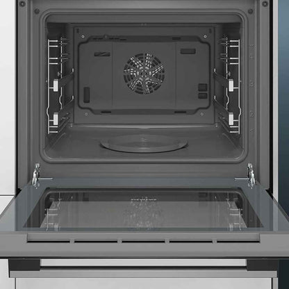 Siemens iQ500 Built-in Electric Oven HI257JYB0M with added steam function - 60 x 60 cm - Black