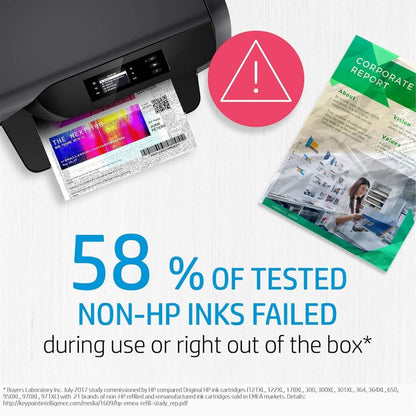 HP GT53 XL Black Ink Cartridge – 135 ML, High-Yield Replacement Cartridge (HP-GT53XL)