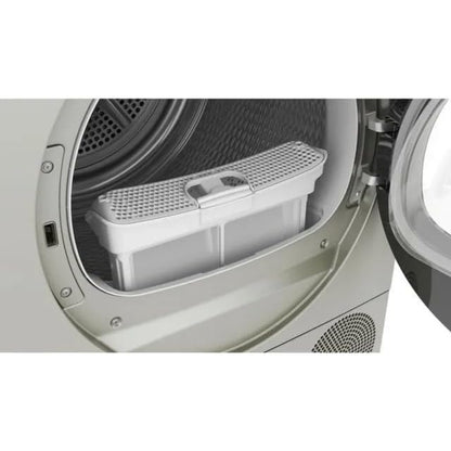Siemens iQ700 WQ45B2BXGC 9kg Heat Pump Dryer – Home Connect, Silver Inox, Smart Connectivity