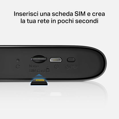 MERCUSYS MT110 4G LTE Mobile Wi-Fi Hotspot | 150 Mbps | 2200 mAh Battery | 10 Devices | 2.4 GHz Wi-Fi