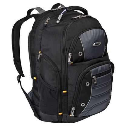Targus Drifter Backpack Designed for Travel and Commute Outdoor Use fits up to 15.6-Inch Laptop, Black/Grey (TSB238EU)