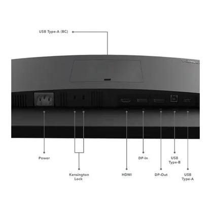 Lenovo ThinkVision P24q-30 24" Monitor,  IPS Display, QHD Resolution, 60Hz Refresh Rate, 4ms (Extreme Mode) Response Time, 16.7m Color Display, Anti-Glare Feature, Black