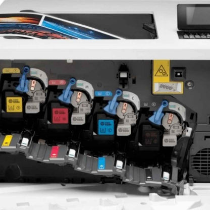 HP Color LaserJet Enterprise M751dn Laser Printer, A4/A3 Support, Automatic 2 Sided Printing, 40ppm Print Speed, 1200x1200 dpi, Quick Wake-Up Speed, 100-Sheet MP Tray, USB/ETH White | T3U44A