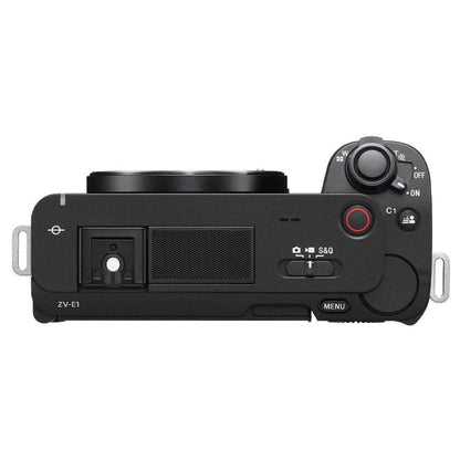 Sony Alpha ZV-E1 12.1MP Exmor R sensor Full-Frame Interchangeable Lens Mirrorless Vlog Camera - Black Body