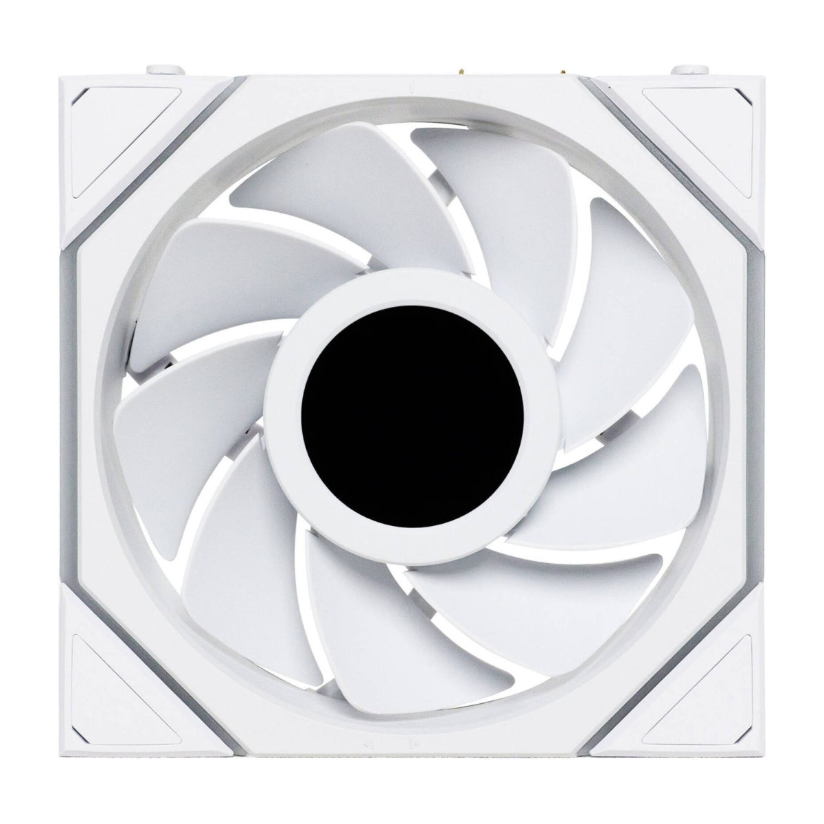 Lian-Li UNI FAN TL120 LCD Reverse Blade Wireless Case Fan – 1900 RPM, 54.3 CFM Airflow, Fluid Dynamic Bearing, Single Pack | Black / White